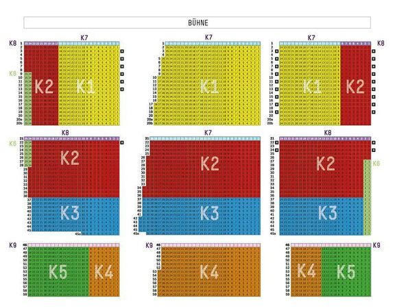 Sitzplan Tosca 26 Sitzplan Tosca 26